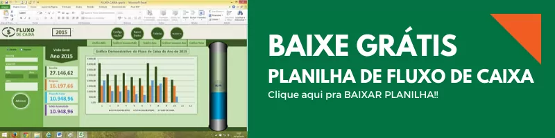 Planilha de fluxo de caixa